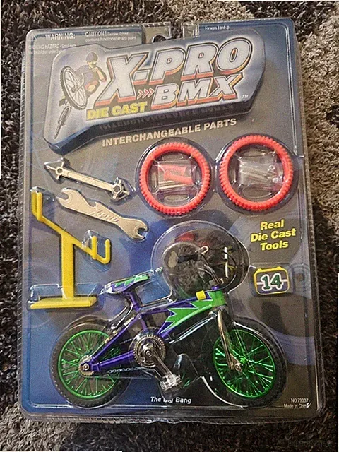 X PRO BMX. Die Cast Bike. New In Box Sealed. Vintage. Collectible.