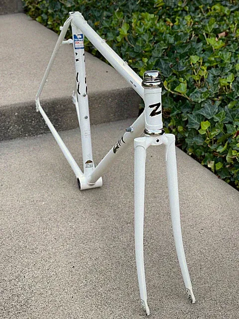 Zinn Custom Road Bike Frame USA Hand Built *Small Pinch Downtube* 48x53cm